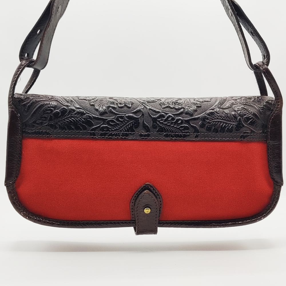 Kenzo Embossed Leather Handbag - Picture 6 of 9